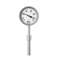 Gasdruckthermometer, NG 100 mm, Vorderansicht